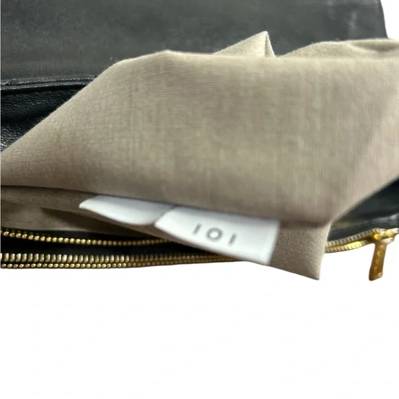 Marc Jacobs Black Quilted Shoulder Bag with Gold Chain